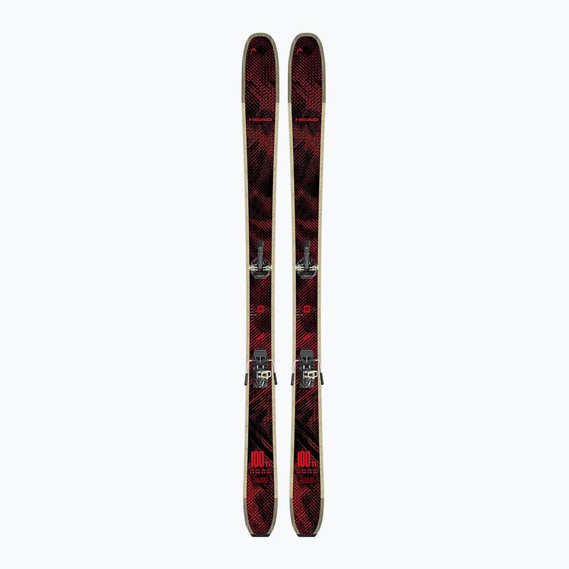 Alpinski mit Bindung HEAD Kore 100 Ti + Protector+ Attack 14 GW black/red 3
