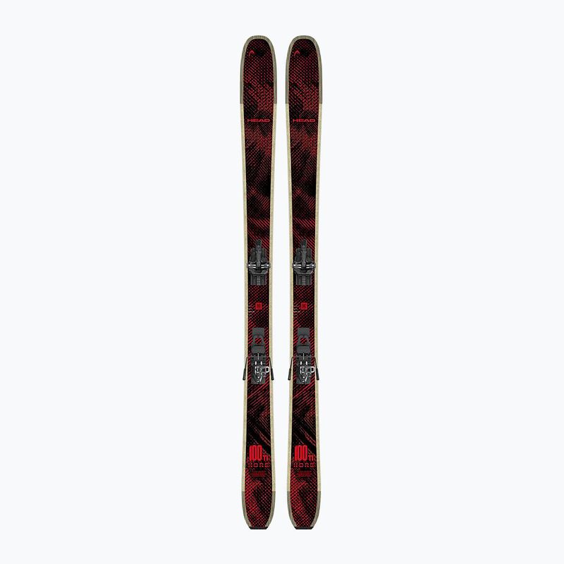 Alpinski mit Bindung HEAD Kore 100 Ti + Protector+ Attack 14 GW black/red 4