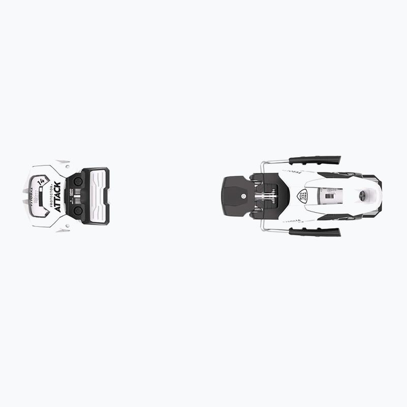 Damen-Alpinski mit Bindung HEAD Kore 93 Ti + Protector+ Attack 14 GW white/blue 6