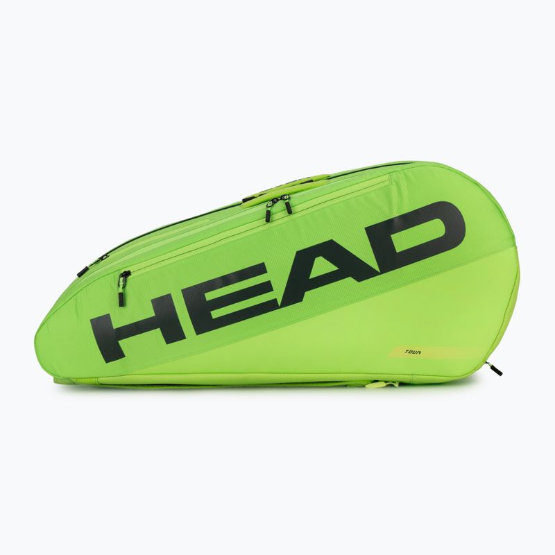 Tennistasche Head Tour Racquet Bag L sharp green 3