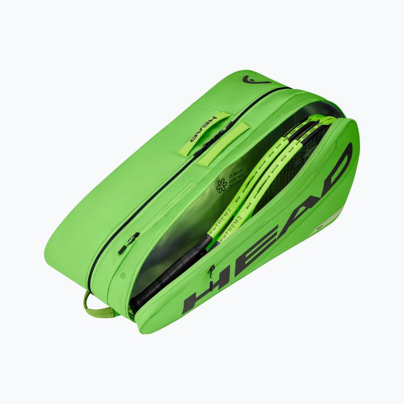 Tennistasche Head Tour Racquet Bag L sharp green 4