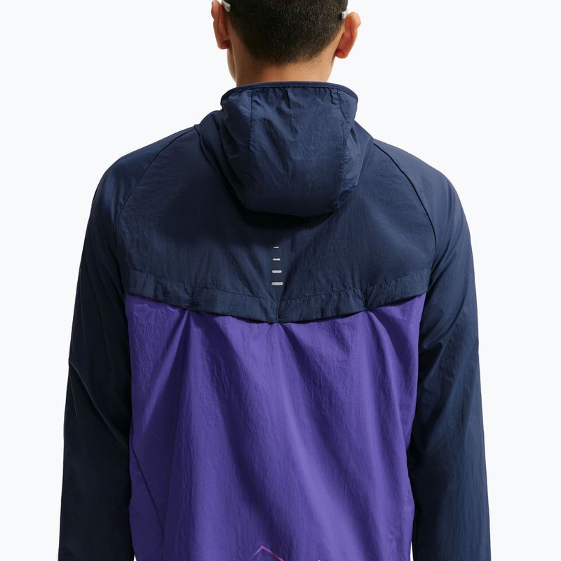 Laufjacke für Herren Nike Stride Dri-Fit ADV midnight navy/court purple 5