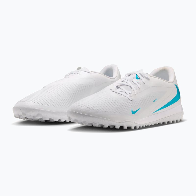 Herren-Fußballschuhe Nike Phantom 6 Low Academy TF white/white/dusty cactus 3