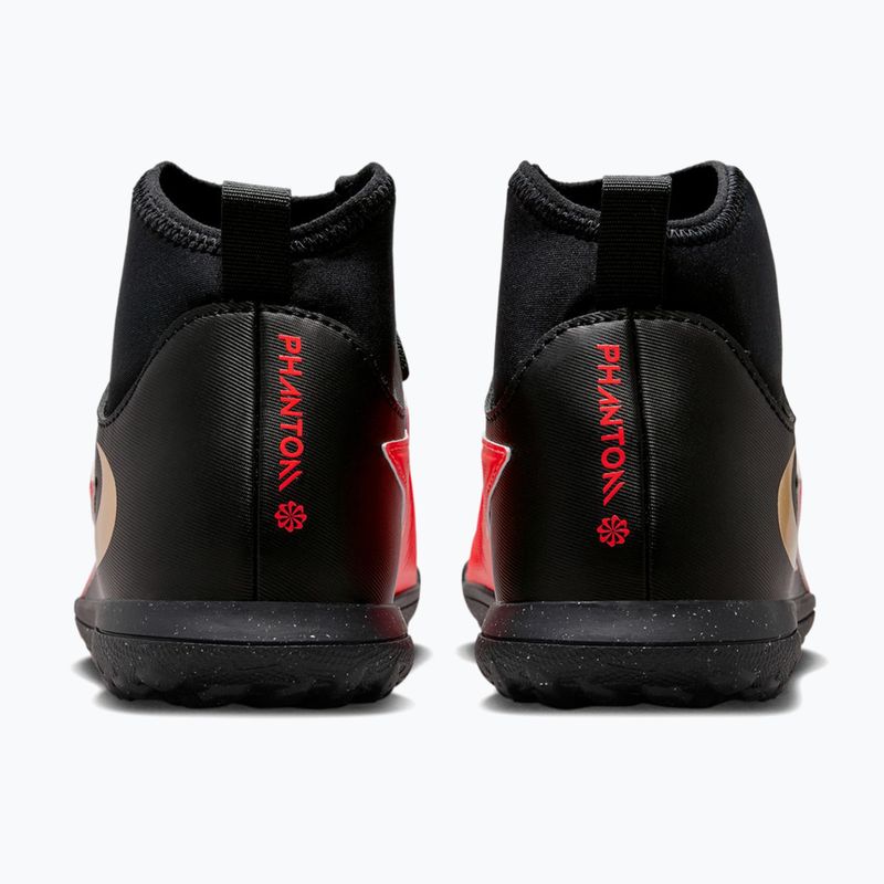 Kinder-Fußballschuhe Nike Jr. Phantom 6 High Club bright crimson/bright crimson/black 2