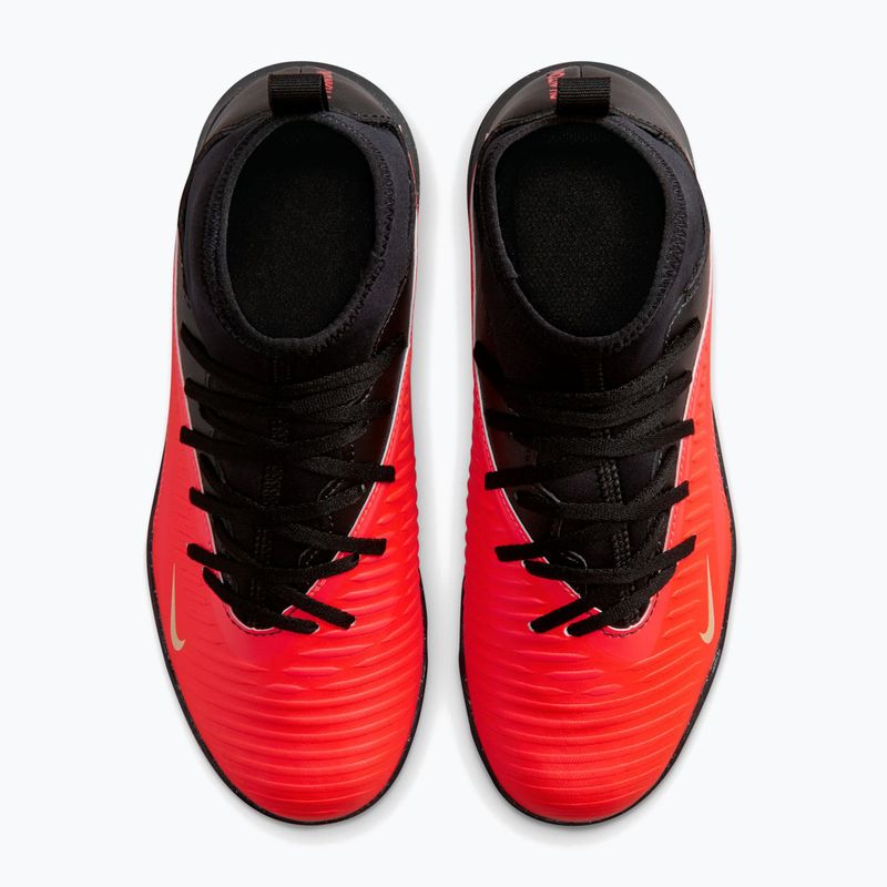 Kinder-Fußballschuhe Nike Jr. Phantom 6 High Club bright crimson/bright crimson/black 3