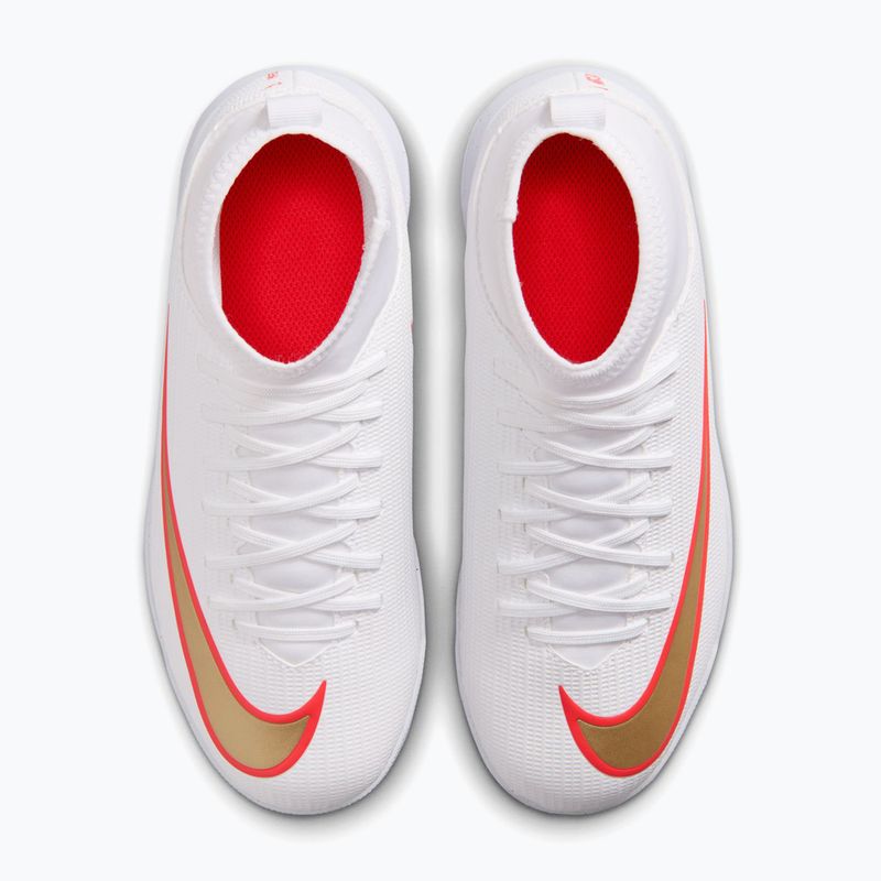 Kinder-Fußballschuhe Nike Jr. Mercurial Superfly 11 Club white/bright crimson/blur 3