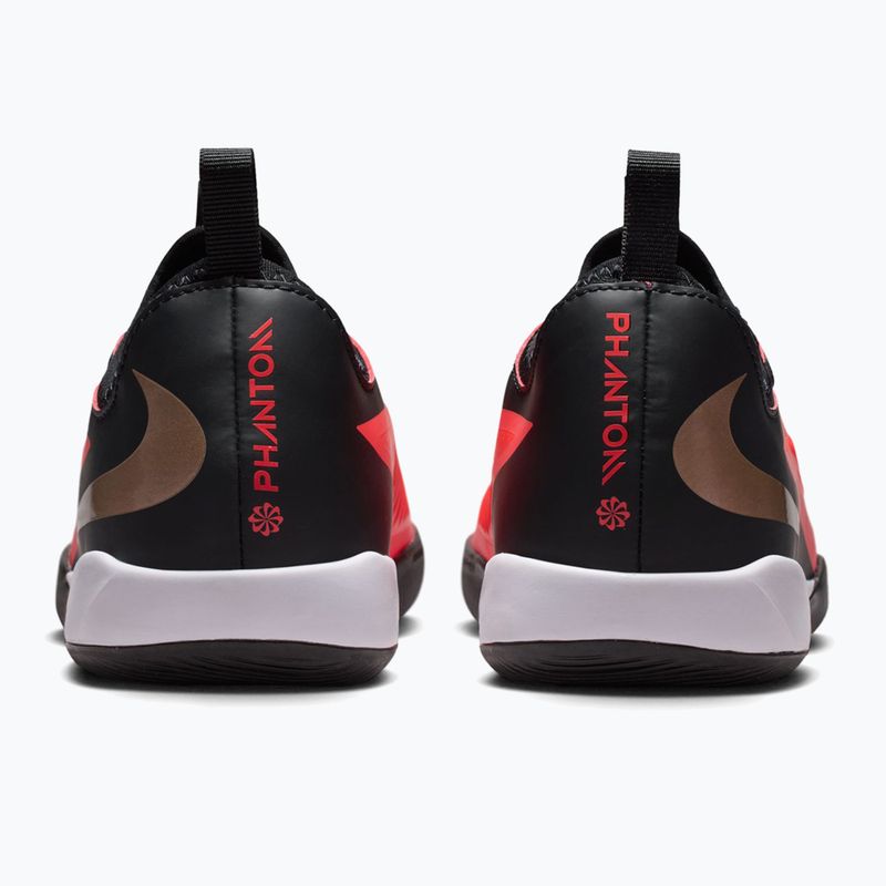 Kinder-Fußballschuhe Nike Jr. Phantom 6 Low Academy Bright Crimson/Bright Crimson/Black 2