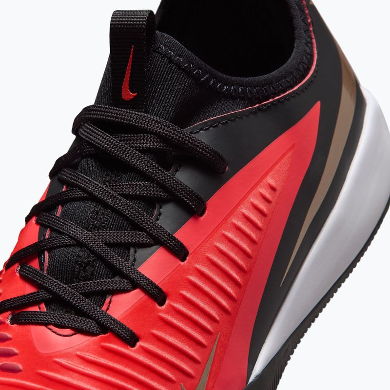 Kinder-Fußballschuhe Nike Jr. Phantom 6 Low Academy Bright Crimson/Bright Crimson/Black 5