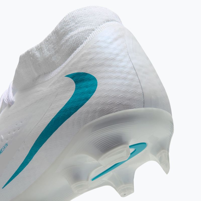 Herren-Fußballschuhe Nike Phantom 6 High Academy FG/MG white/white/dusty cactus 8