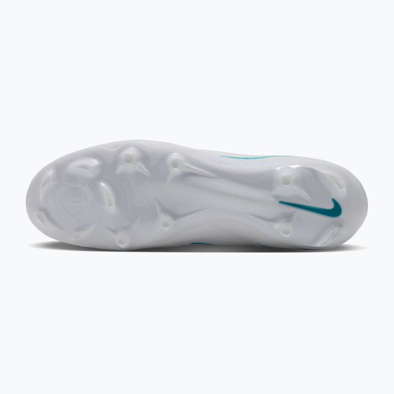 Herren-Fußballschuhe Nike Phantom 6 High Academy FG/MG white/white/dusty cactus 9
