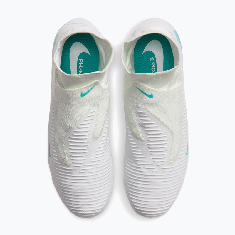 Herren-Fußballschuhe Nike Phantom 6 High Pro FG white/white/dusty cactus 5
