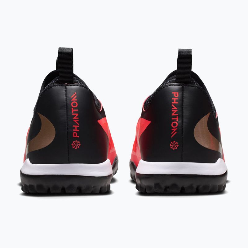 Kinder-Fußballschuhe Nike Jr. Phantom 6 Low Academy Bright Crimson/Bright Crimson/Black 2