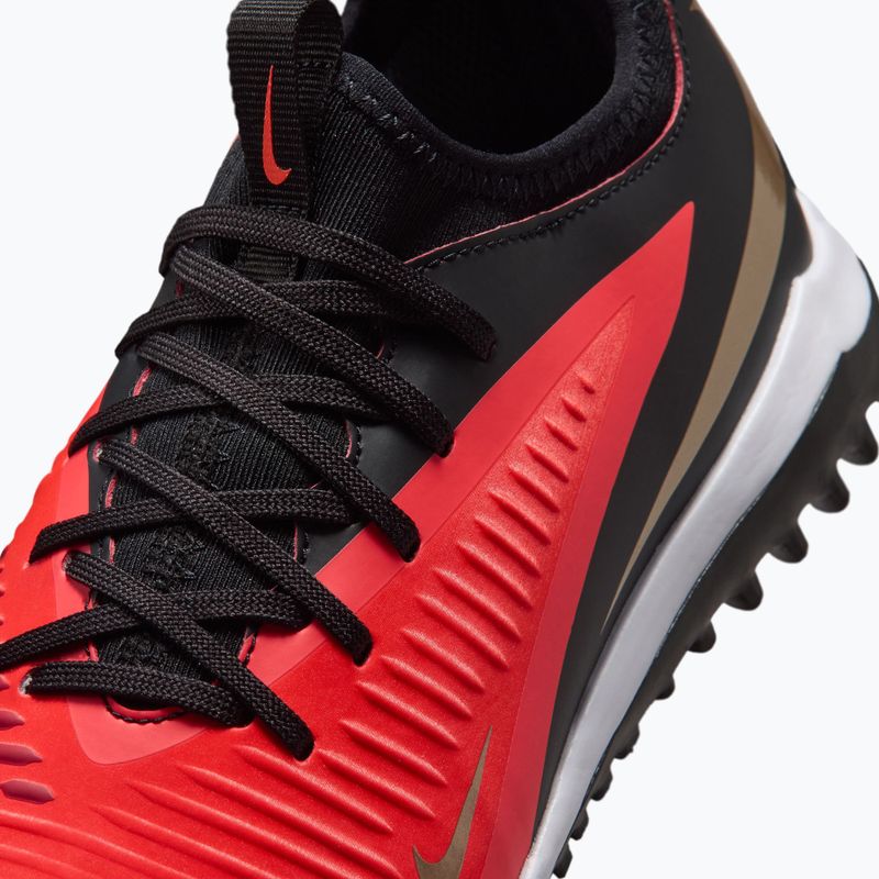 Kinder-Fußballschuhe Nike Jr. Phantom 6 Low Academy Bright Crimson/Bright Crimson/Black 5