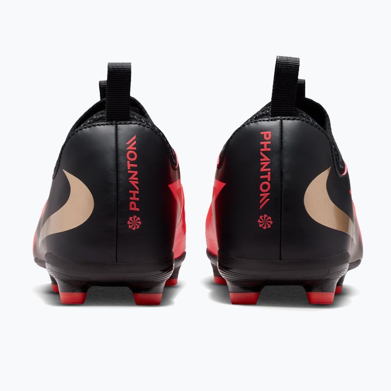 Kinder-Fußballschuhe Nike Jr. Phantom 6 Low Academy bright crimson/bright crimson/black 2