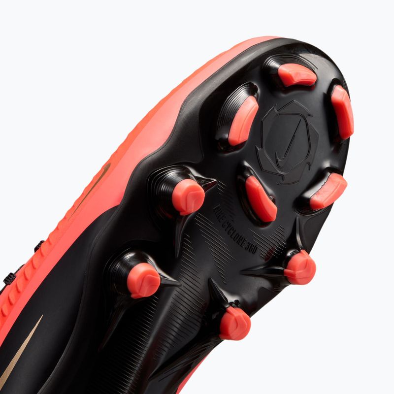 Kinder-Fußballschuhe Nike Jr. Phantom 6 Low Academy bright crimson/bright crimson/black 5
