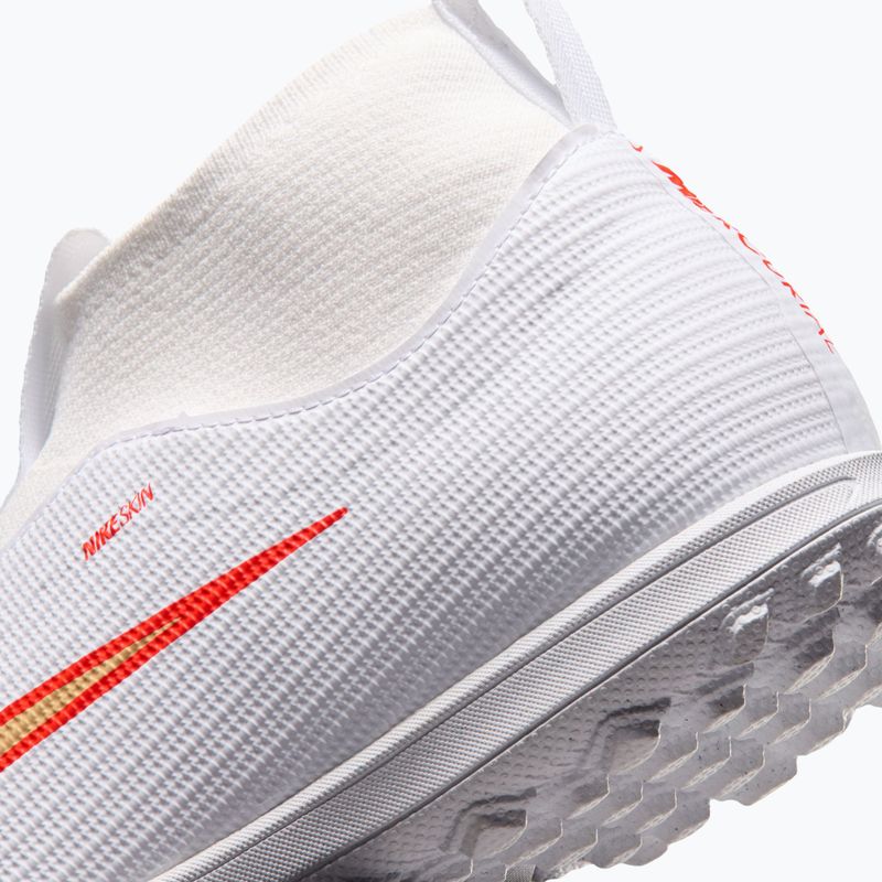 Kinder-Fußballschuhe Nike Jr. Mercurial Superfly 11 Academy white/bright crimson/blur 6