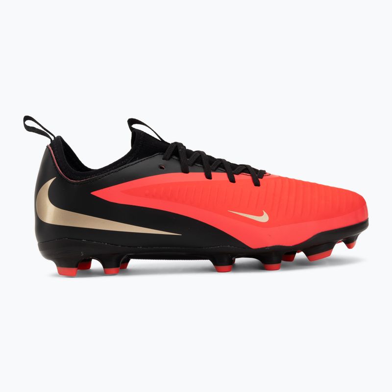 Kinder-Fußballschuhe Nike Jr. Phantom 6 Low Academy bright crimson/bright crimson/black 2