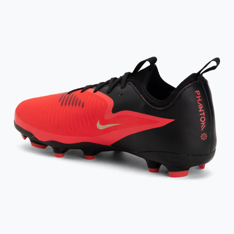 Kinder-Fußballschuhe Nike Jr. Phantom 6 Low Academy bright crimson/bright crimson/black 3