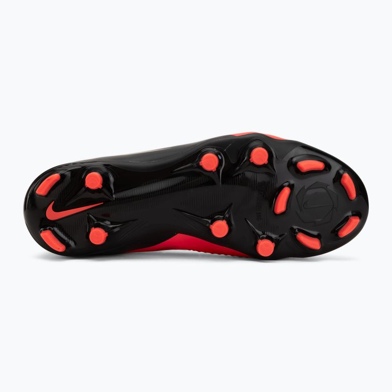 Kinder-Fußballschuhe Nike Jr. Phantom 6 Low Academy bright crimson/bright crimson/black 4