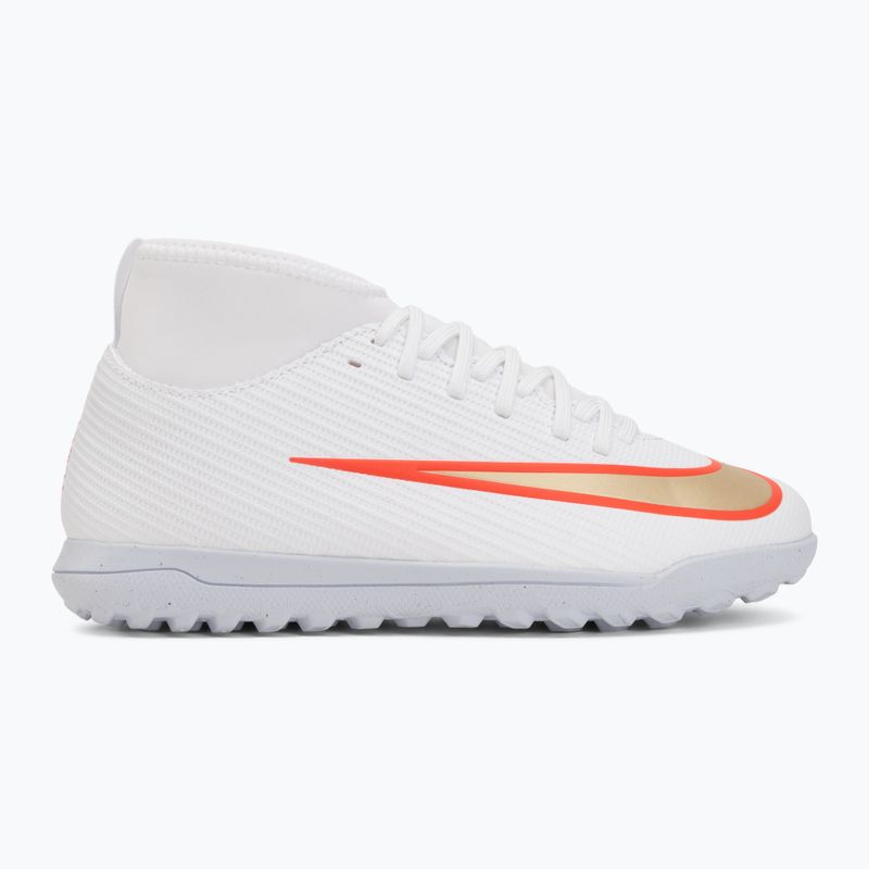 Kinder-Fußballschuhe Nike Jr. Mercurial Superfly 11 Club white/bright crimson/blur 2