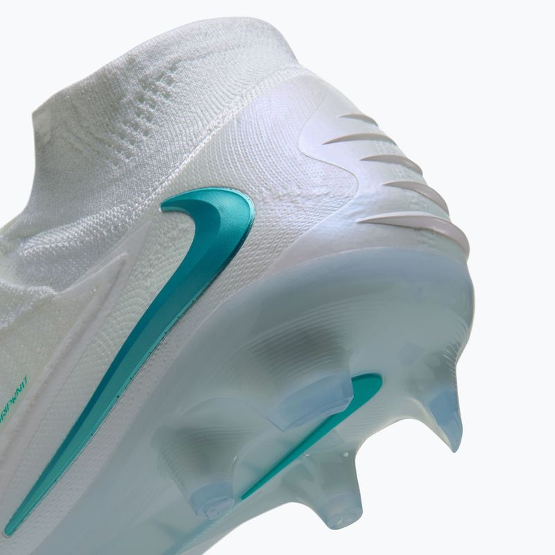 Herren-Fußballschuhe Nike Phantom 6 High Elite FG white/white/dusty cactus 8