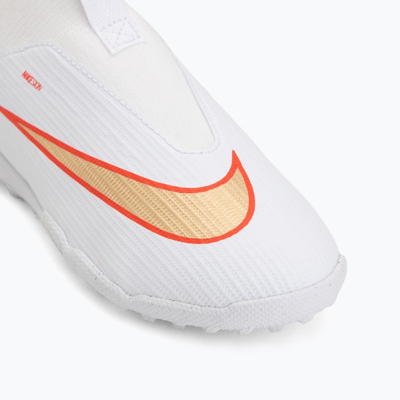 Kinder-Fußballschuhe Nike Jr. Mercurial Superfly 11 Academy white/bright crimson/blur 7
