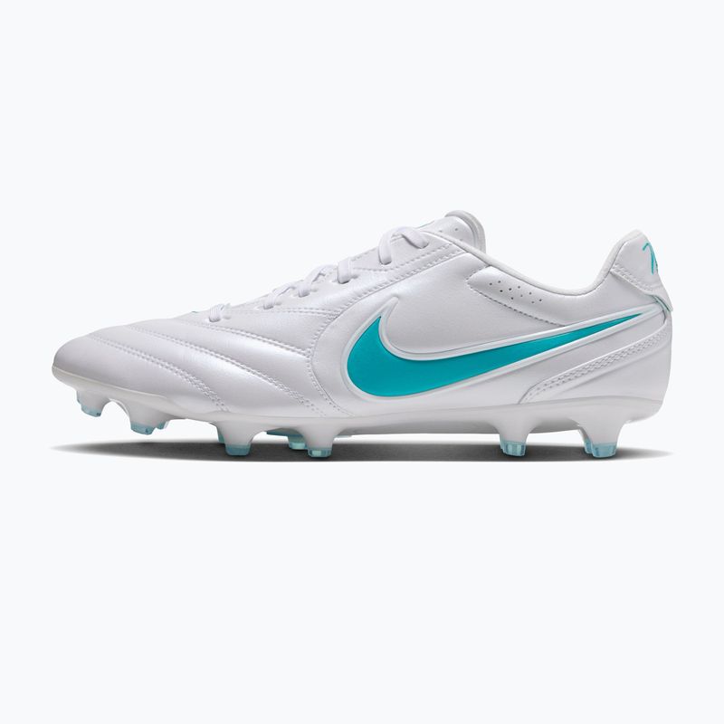 Herren-Fußballschuhe Nike Tiempo Ligera Pro FG white/white/energy 2