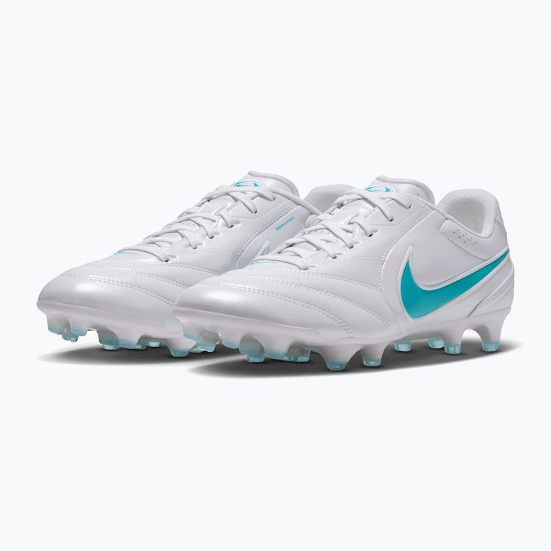 Herren-Fußballschuhe Nike Tiempo Ligera Pro FG white/white/energy 3