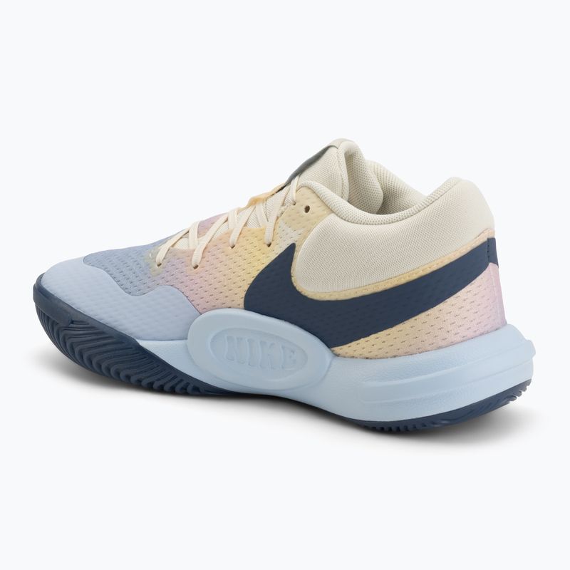Volleyballschuhe Nike Hyperquick SE coconut milk/diffused blue/hydrogen blue 3
