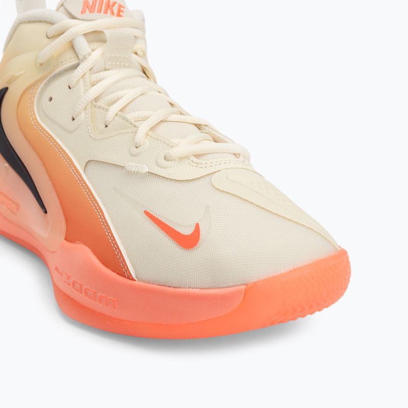 Volleyballschuhe Nike React Hyperset 2 SE coconout milk/cave purple/hot lava 7