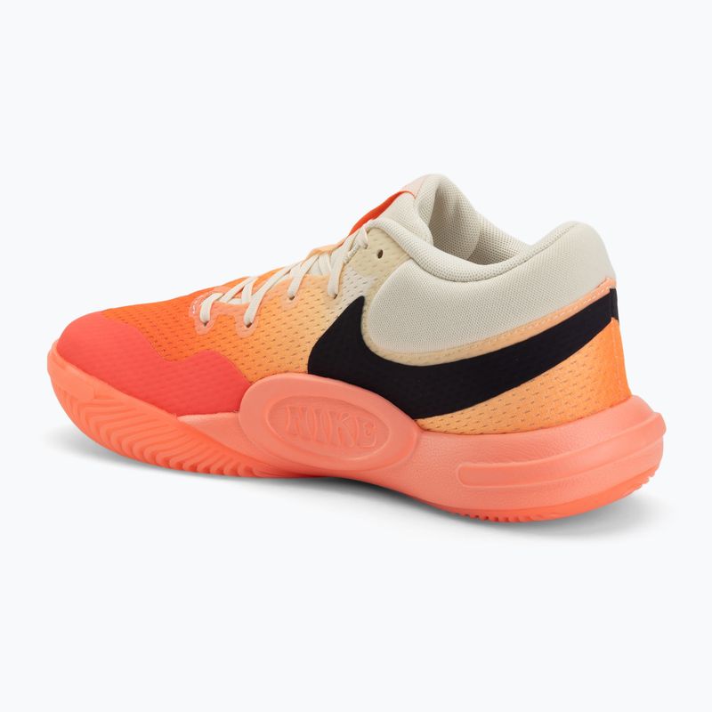 Volleyballschuhe Nike Hyperquick SE coconout milk/cave purple/hot lava 3