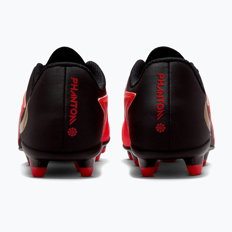 Kinder-Fußballschuhe Nike Jr. Phantom 6 Low Club bright crimson/bright crimson/black 2
