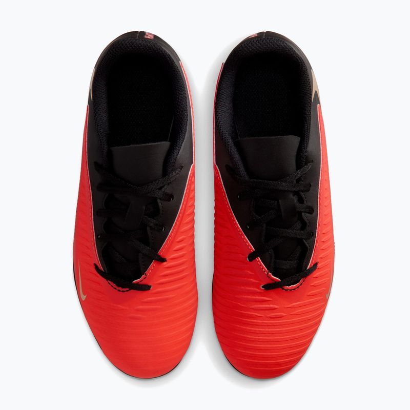 Kinder-Fußballschuhe Nike Jr. Phantom 6 Low Club bright crimson/bright crimson/black 3
