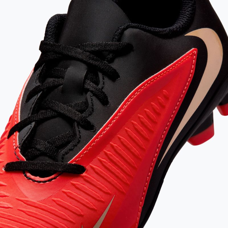 Kinder-Fußballschuhe Nike Jr. Phantom 6 Low Club bright crimson/bright crimson/black 5