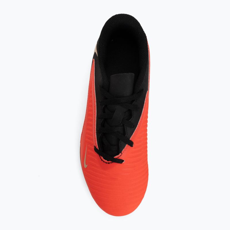 Kinder-Fußballschuhe Nike Jr. Phantom 6 Low Club bright crimson/bright crimson/black 5