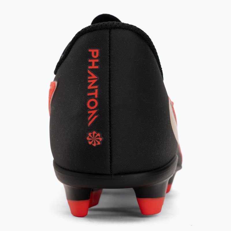 Kinder-Fußballschuhe Nike Jr. Phantom 6 Low Club bright crimson/bright crimson/black 6