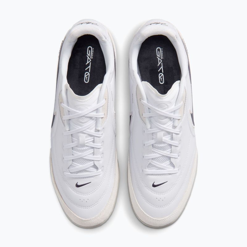 Herren-Fußballschuhe Nike Streetgato white/moon particle/gridiron 3
