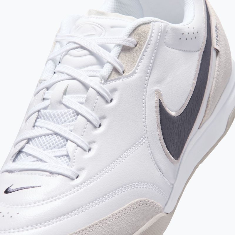 Herren-Fußballschuhe Nike Streetgato white/moon particle/gridiron 5