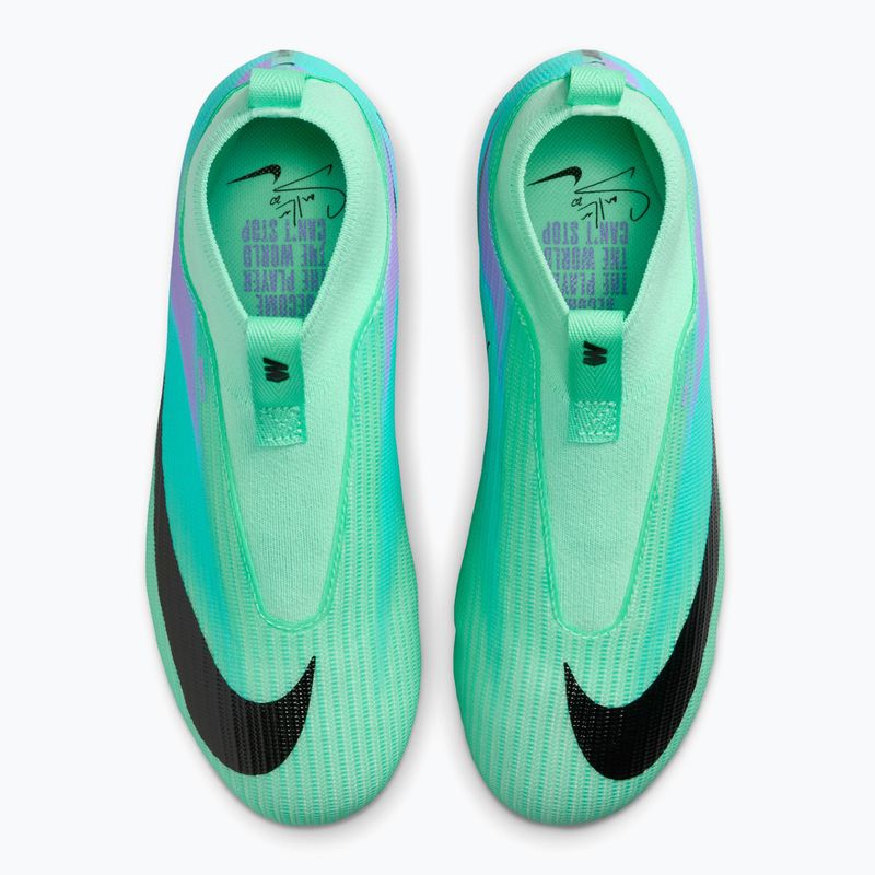 Kinder-Fußballschuhe Nike Jr. Mercurial Superfly 11 Academy green glow/black 4