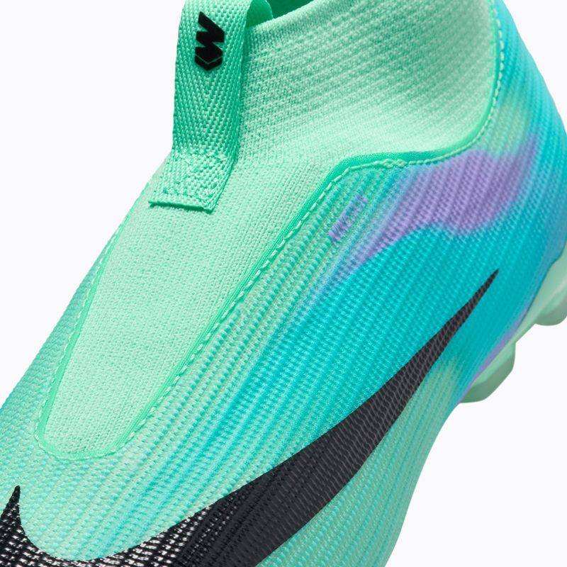 Kinder-Fußballschuhe Nike Jr. Mercurial Superfly 11 Academy green glow/black 6