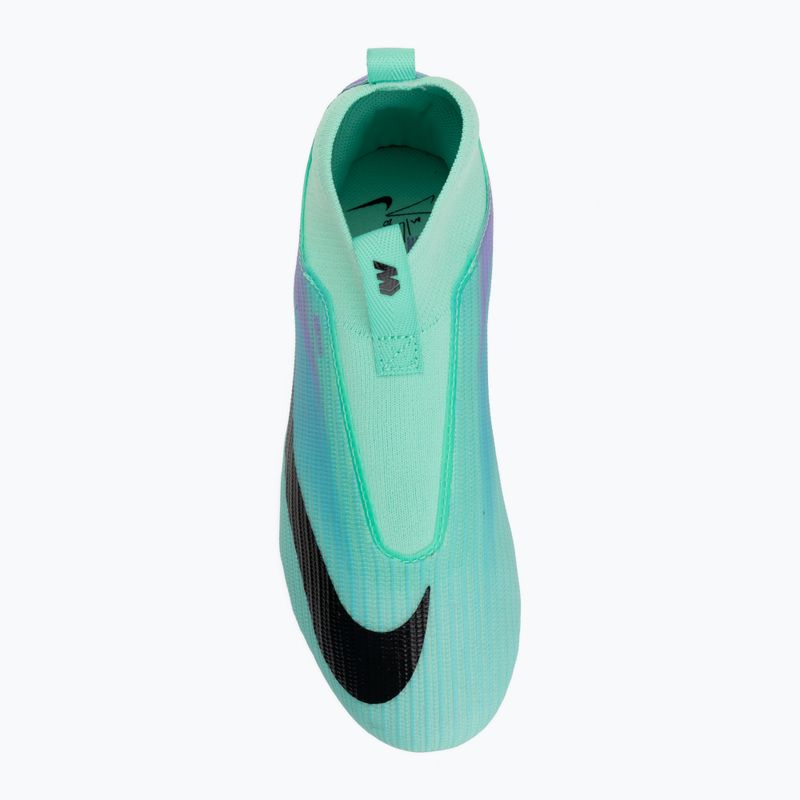 Kinder-Fußballschuhe Nike Jr. Mercurial Superfly 11 Academy green glow/black 5