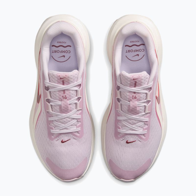 Laufschuhe für Damen Nike Downshifter 14 bleached lilac/sail/pink rise/pink smoke 5