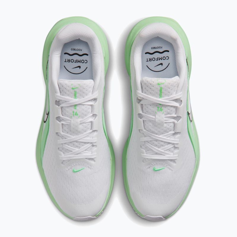Laufschuhe für Damen Nike Downshifter 14 white/cucumber calm/illusion green/white 5