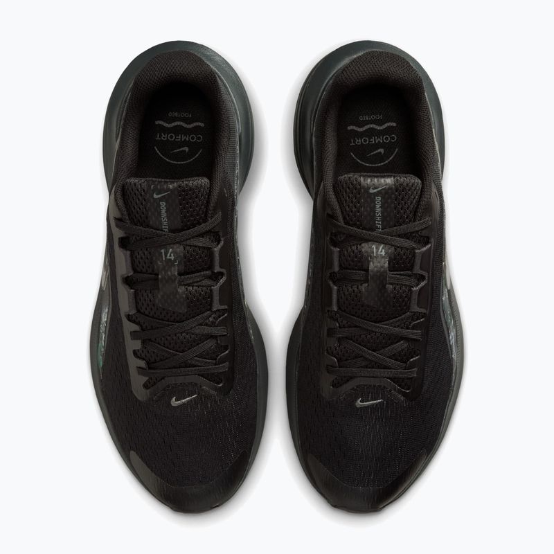 Herren-Laufschuhe Nike Downshifter 14 black/dark smoke grey/metallic dark grey 4
