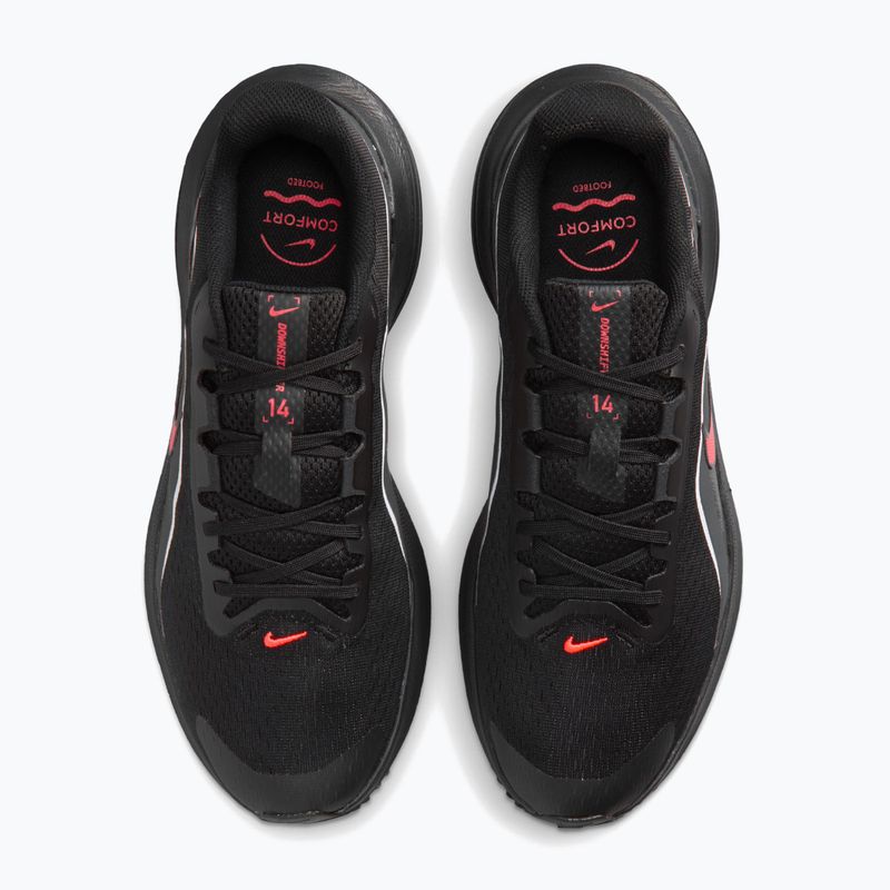 Herren-Laufschuhe Nike Downshifter 14 black/anthracite/white/red orbit 5