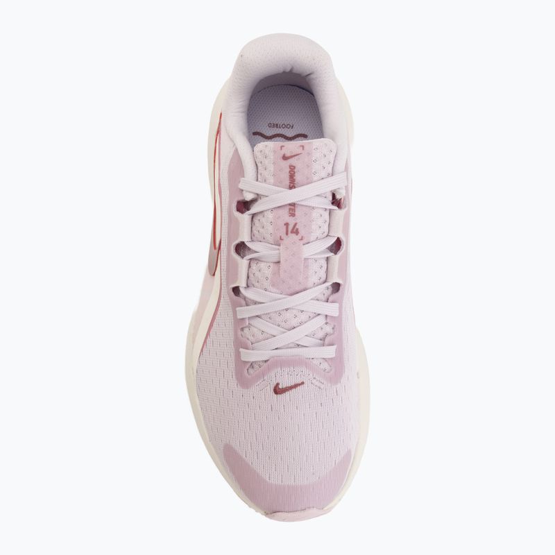 Laufschuhe für Damen Nike Downshifter 14 bleached lilac/sail/pink rise/pink smoke 5