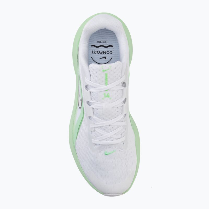 Laufschuhe für Damen Nike Downshifter 14 white/cucumber calm/illusion green/white 5