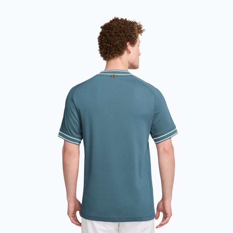 Herren-Tennisshirt Nike Court Heritage smokey blue 2