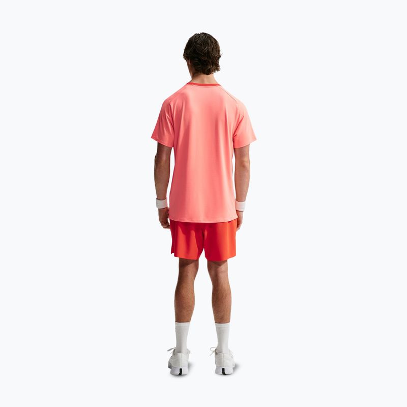 Herren-Shirt Nike Court Dri-Fit Advantage atomic pink/picante red/picante red 3