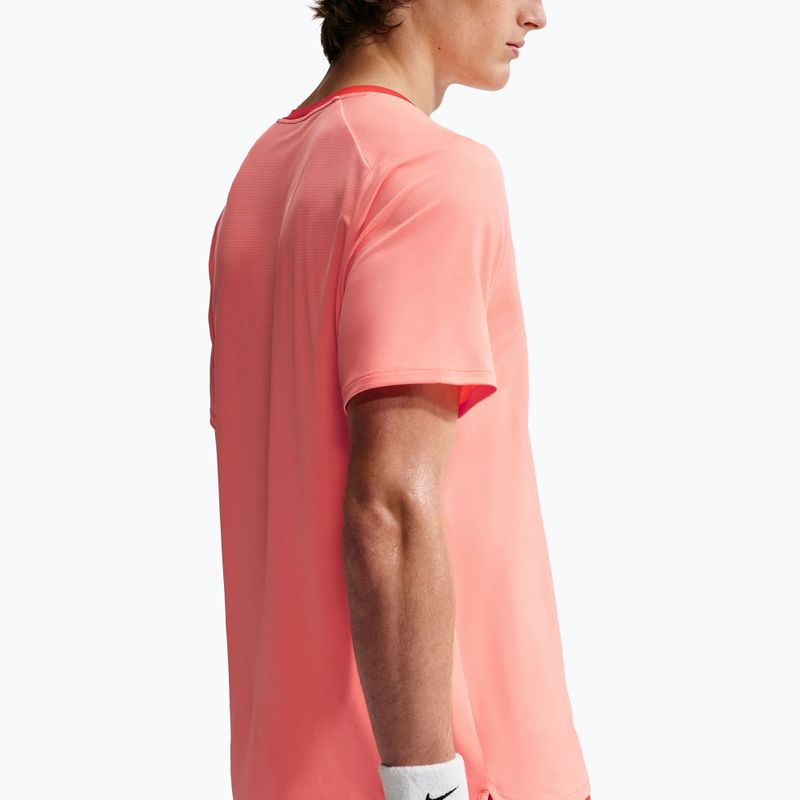 Herren-Shirt Nike Court Dri-Fit Advantage atomic pink/picante red/picante red 5